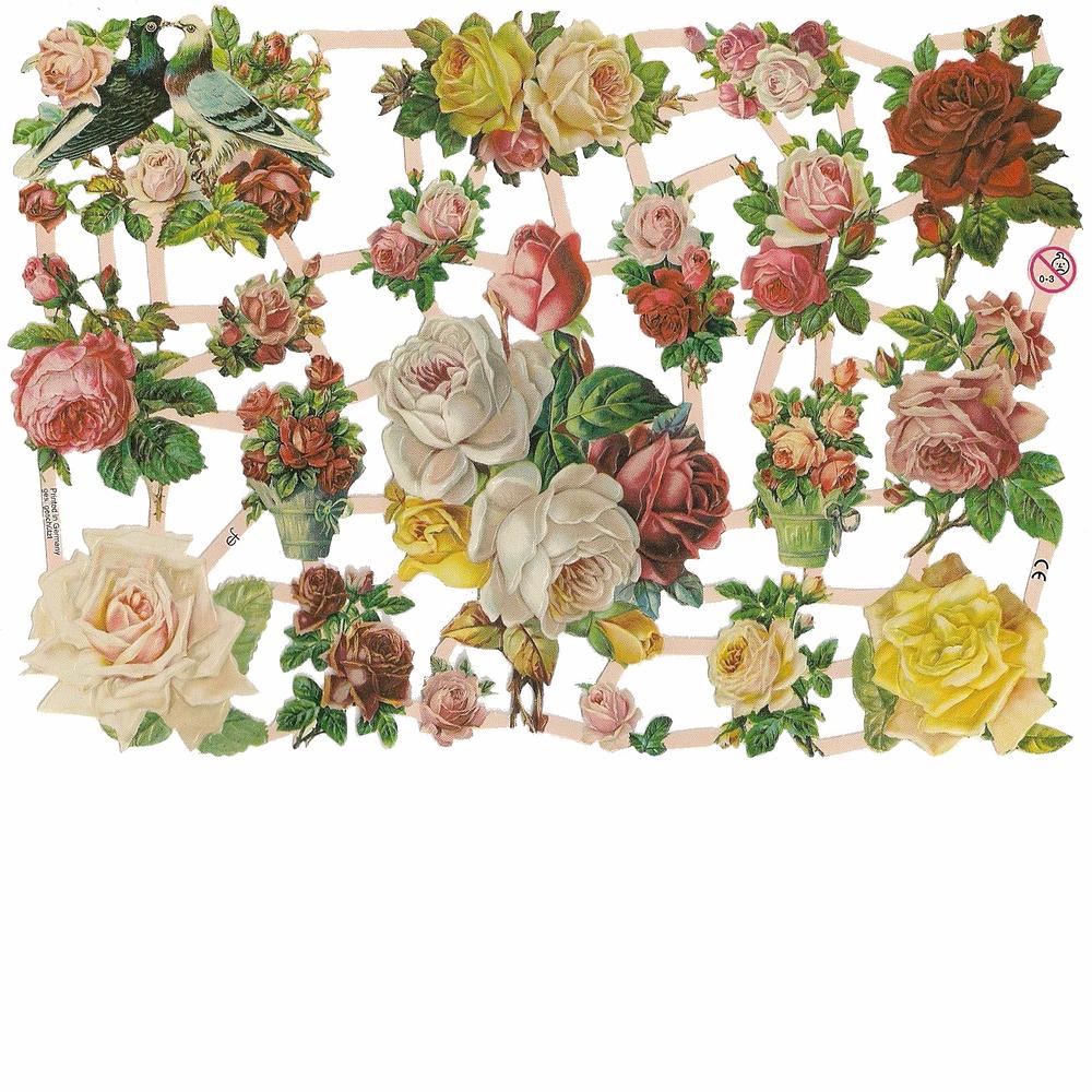 EF 7234 Doves & Bright Colored Flowers.jpg