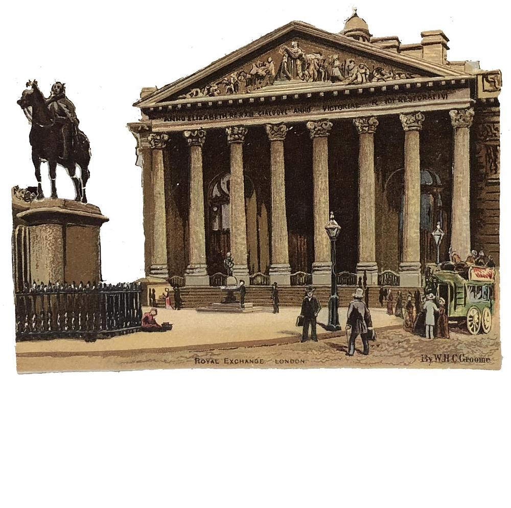 Royal Exchange - London Victorian Die Cut Scrap by WHC Groome - L14  eBay.jpg