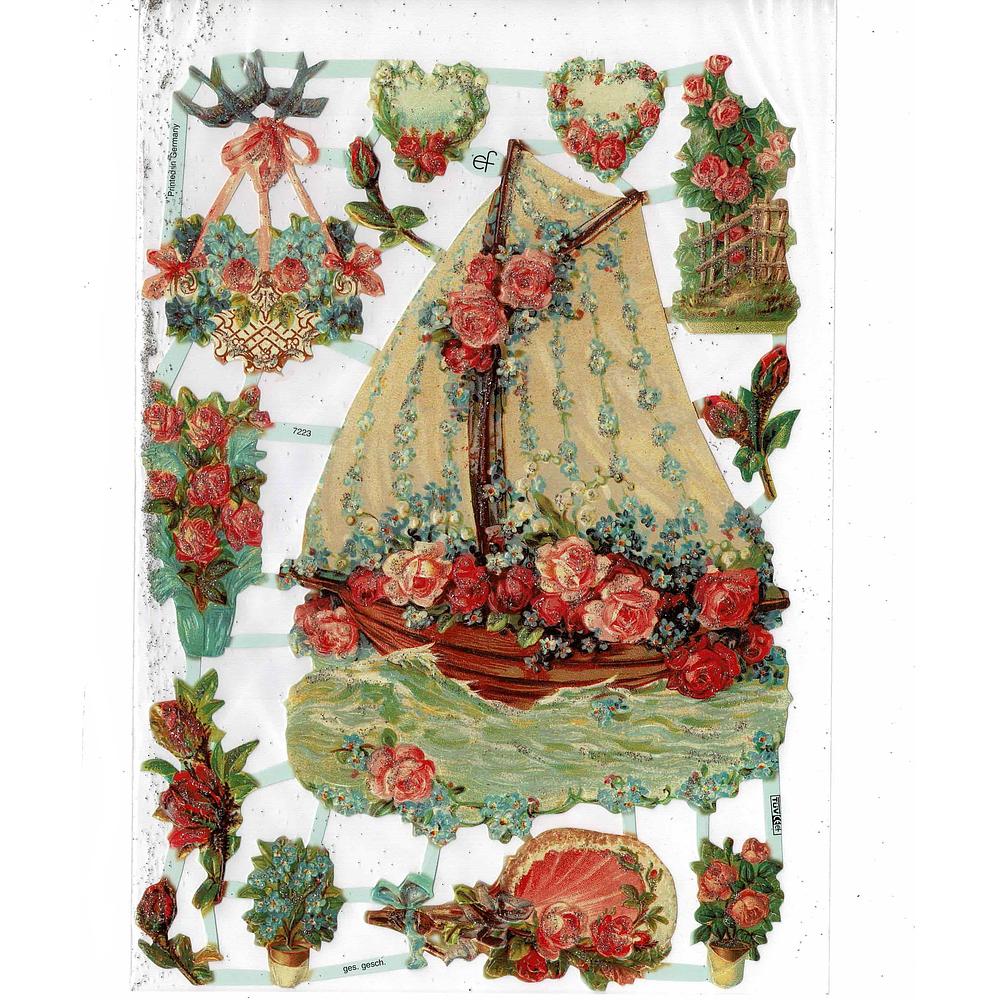 EF 7223 Sailboat Flowers & Hearts glitter.jpg