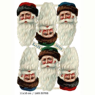 L&B 30768 santa heads 16x12cm.jpg