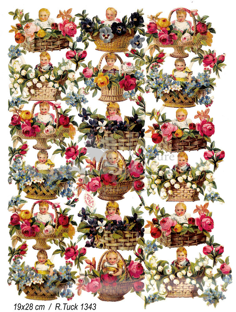 R.Tuck 1343 children with flowers in baskets19x26cm.jpg