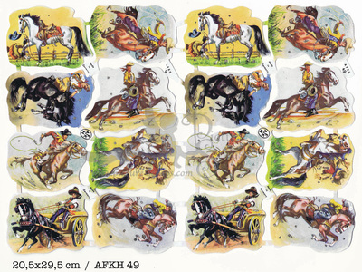 AFKH 49 full sheet horses wild west.jpg
