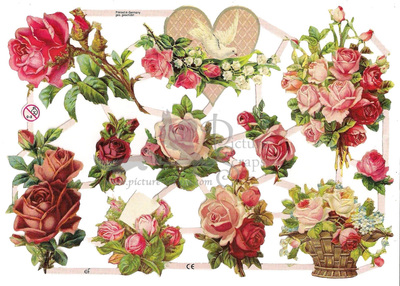 EF 7232 Roses Flowers Valentine Heart & Doves.jpg