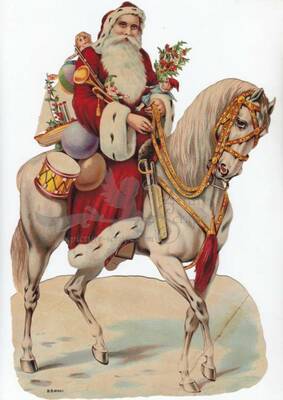Birn Bros Santa on horse  28x18,5cm.jpg