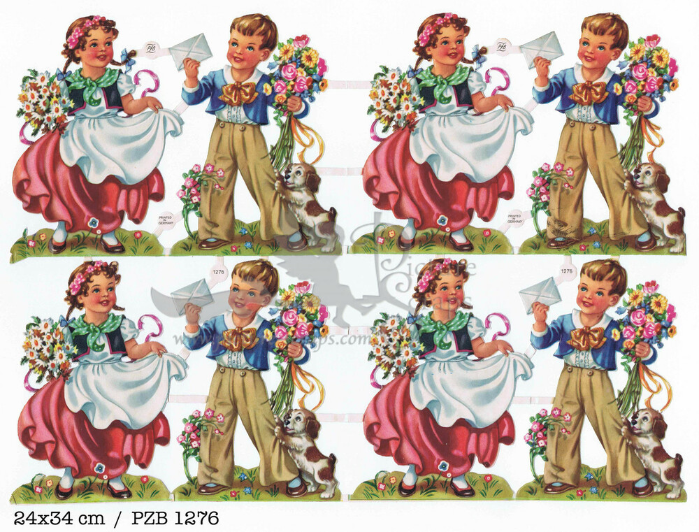 PZB 1276 full sheet boy and grirl with flowers.jpg