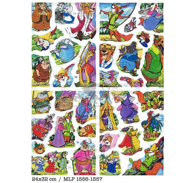 MLP 1556-1557 full sheet Disney Robin Hood.JPG