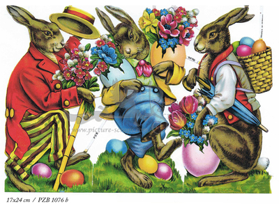 PZB 1076 b easter rabbits hares.jpg