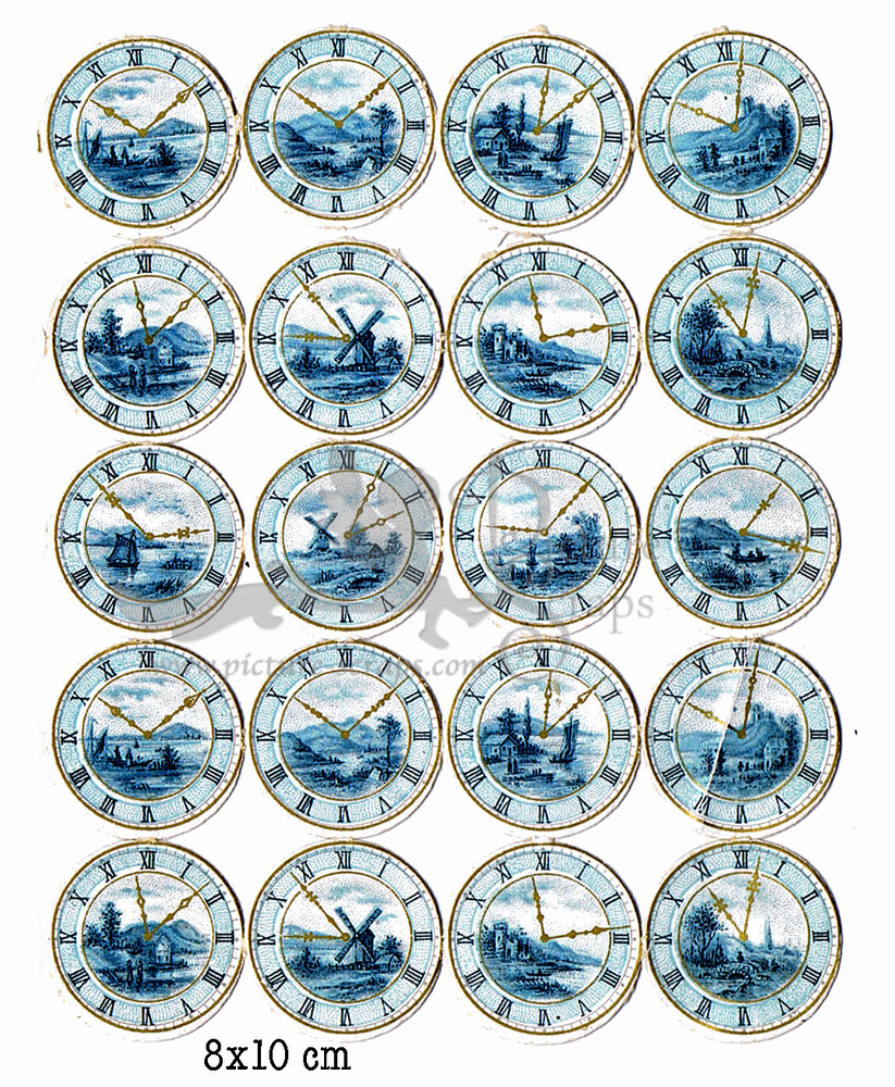L&B scenes in bleu in clocks 10 x 8 cm.jpg
