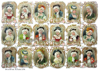 R.Tuck 1174 Victorian people in decorative frames.jpg
