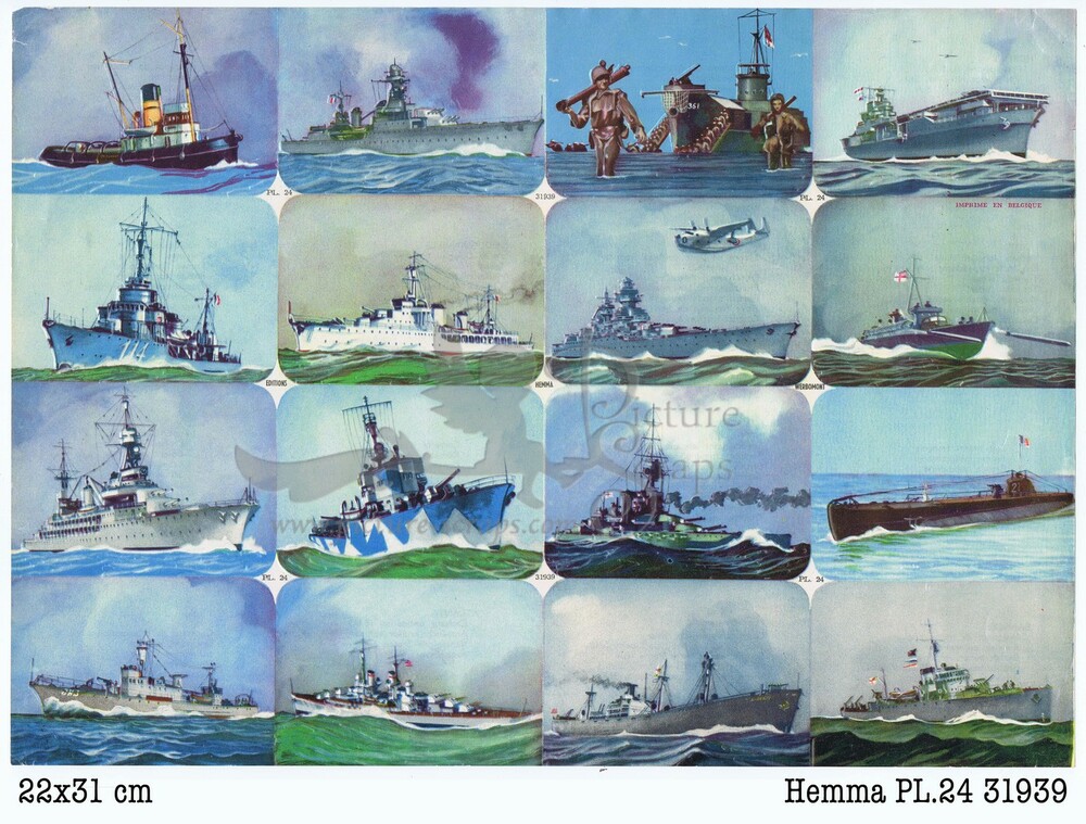 31939 PL 24 sea ships square educational scraps Hemma.jpg