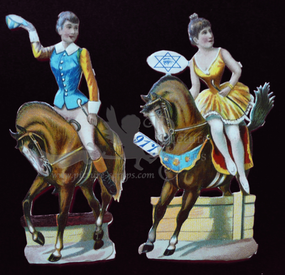 Priester & Eyck 917 girls on horses act.jpg