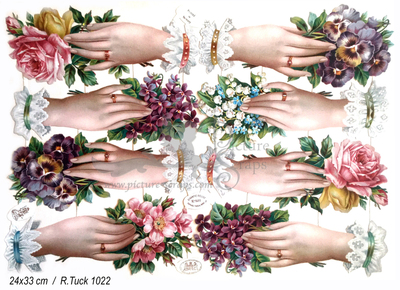 R.Tuck 1022 flowers & hands 34 x 24 cm.jpg